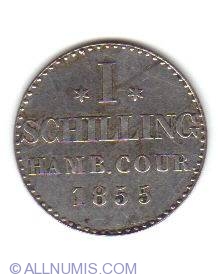 Image #1 of 1 Schilling 1855