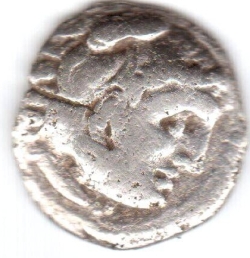 Alexandros III Drachma, struck posthumous by Philipos II