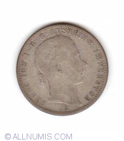 Image #2 of 1/4 Florin 1862 A
