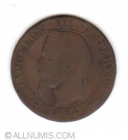 Image #2 of 5 Centimes 1864 K