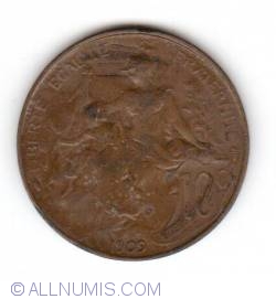 10 Centimes 1909