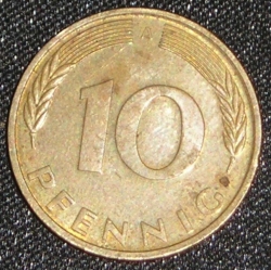 Image #1 of 10 Pfennig 1990 A