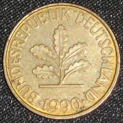 Image #2 of 10 Pfennig 1990 A