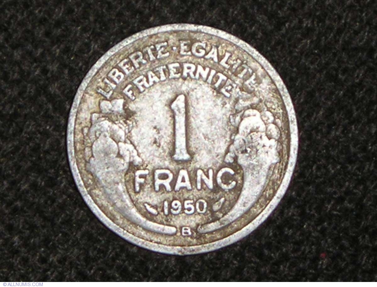 1 Franc 1950 B, Fourth Republic (1946-1958) - France - Coin - 1718