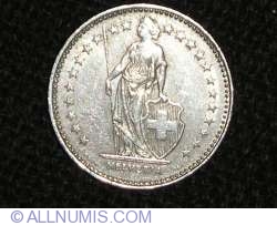 Image #2 of 1 Franc 1986 B
