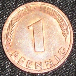 Image #1 of 1 Pfennig 1992 F