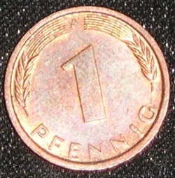 Image #1 of 1 Pfennig 1991 A