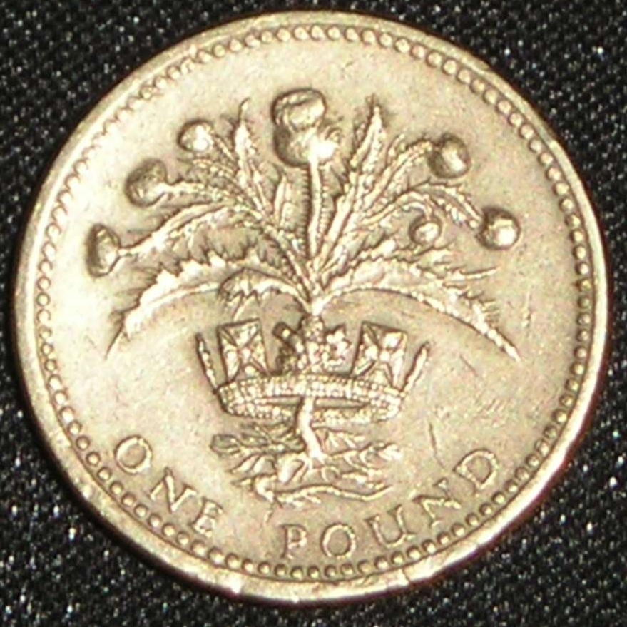 list of 1 pound coins