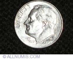 Image #2 of Dime 1999 D