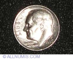Image #2 of Dime 1985 P