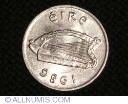 Image #2 of 5 Pence 1986