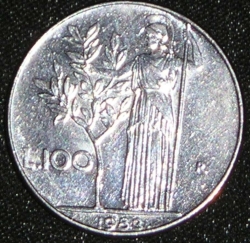 Image #1 of 100 Lire 1983
