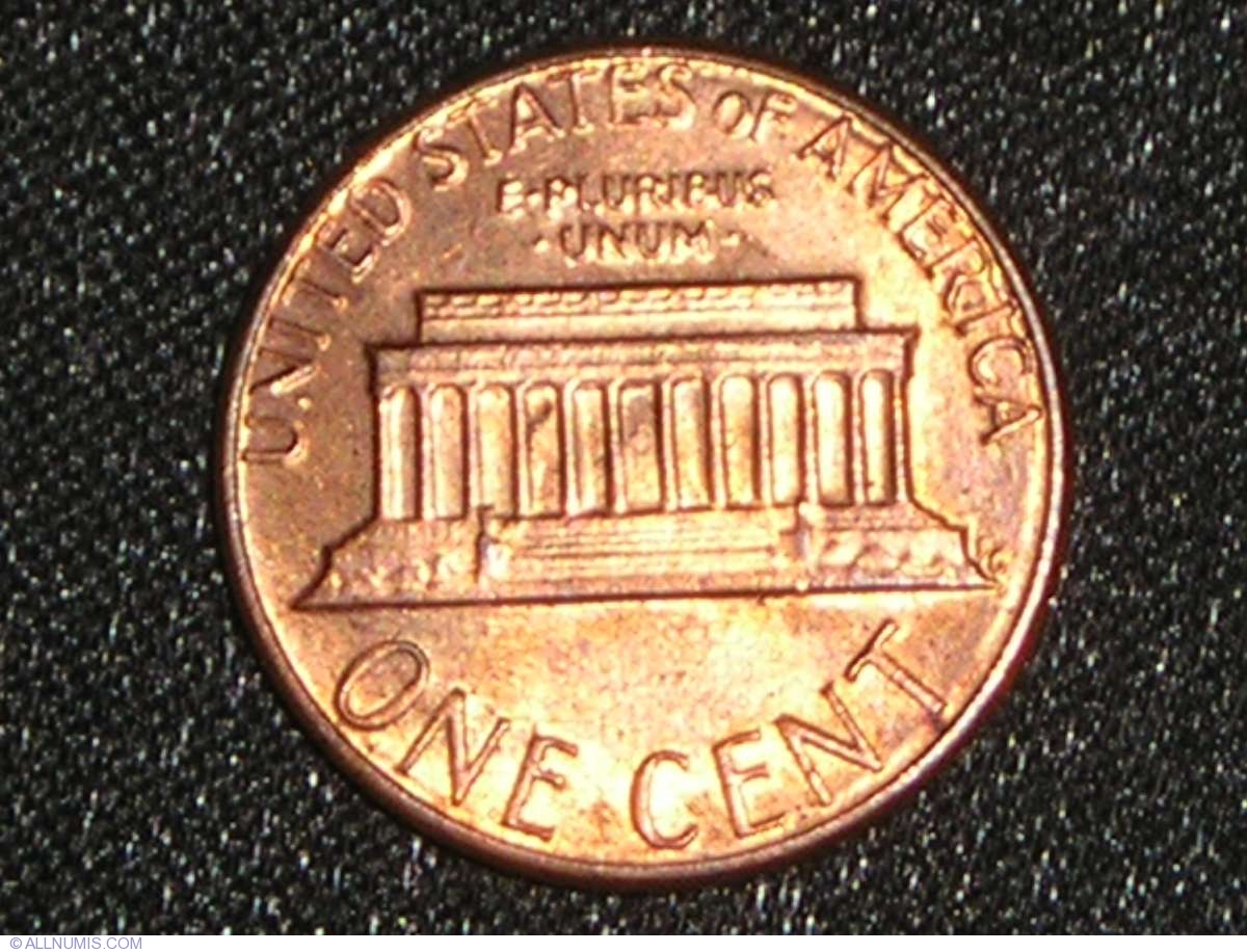 1 Cent 1985, Cent, Lincoln Memorial (1959-2008) - United States of ...