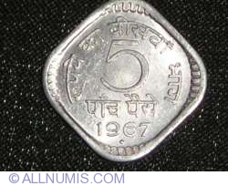 Image #1 of 5 Paise 1967 (B)