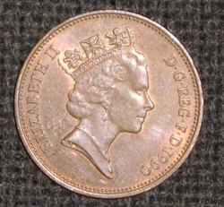 Image #2 of 2 Pence 1990