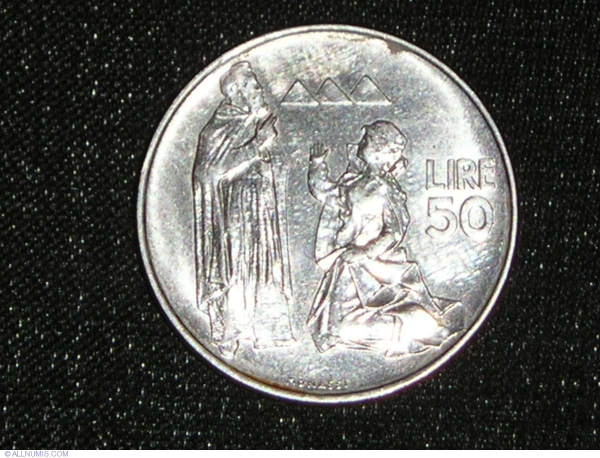 50 Lire 1972, Republic (1901-present) - San Marino - Coin - 2030