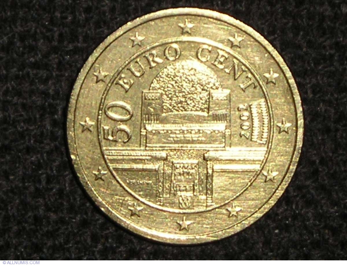 50 Euro Cent 2002 Euro 1999 2009 Austria Coin 5777 50-euro-cent-2002-euro-1999-2009-austria-coin-5777