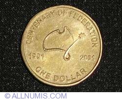 Image #1 of 1 Dolar 2001 - 100 de ani de la infiintarea Federatiei Australiene