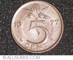 Image #1 of 5 Cents 1977