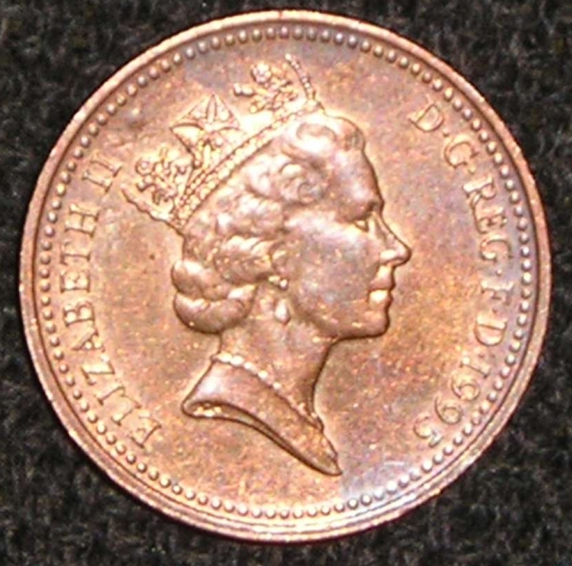 1 Penny 1995 Elizabeth II 1952 2022 Great Britain Coin 4474