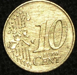 Image #1 of 10 Euro Cenţi 2002 D