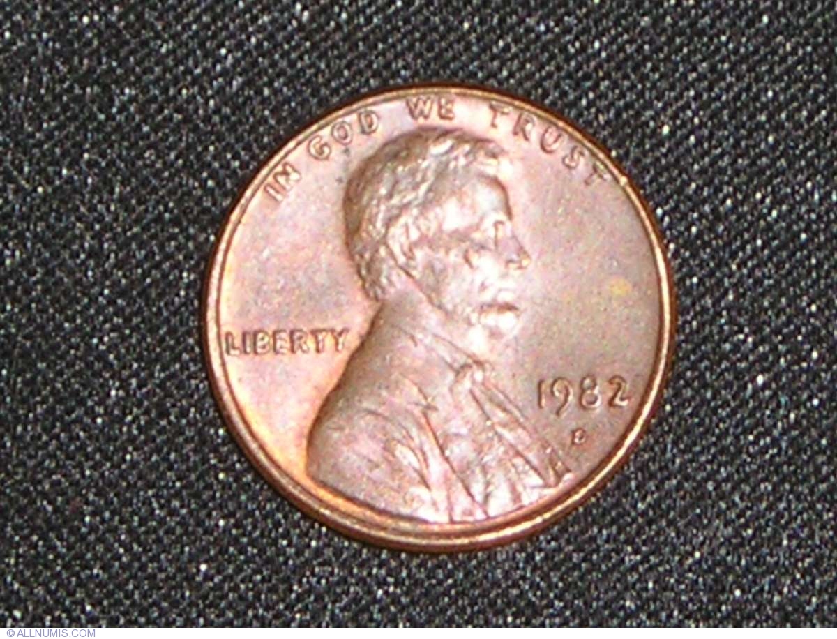 1 Cent 1982 D Cent Lincoln Memorial 1959 2008 United States Of 