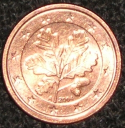 Image #2 of 1 Euro Cent 2004 A