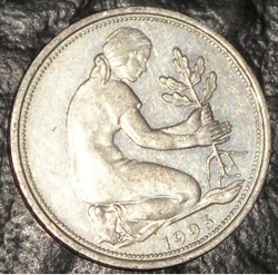 50 Pfennig 1993 G