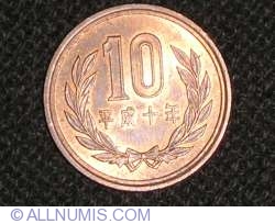 10 Yen 1998 (Anul 10)