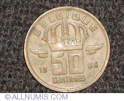 50 Centimes 1966 (Belgique)