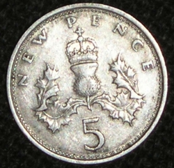 Image #1 of 5 New Pence 1971