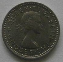 Image #1 of 3 Pence 1953