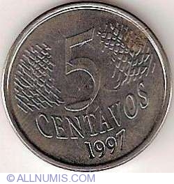 Image #1 of 5 Centavos 1997