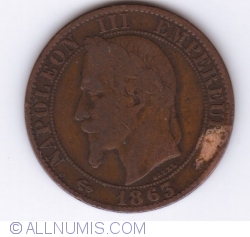 Image #2 of 5 Centimes 1863 A