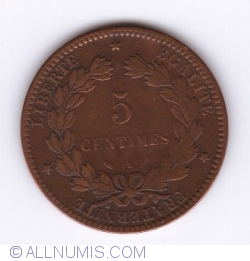 5 Centimes 1898 A