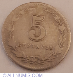 Image #1 of 5 Centavos 1905