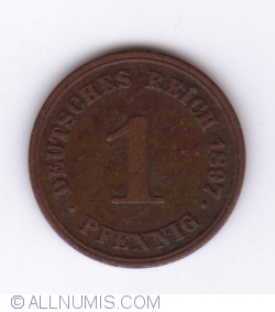 1 Pfennig 1897 A