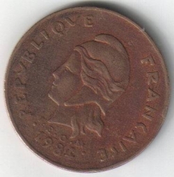 Image #2 of 100 Francs 1984