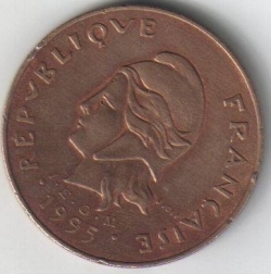 100 Francs 1995