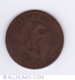 Image #1 of 10 Centimes 1856 K