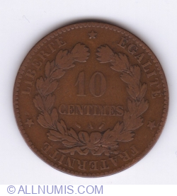 Image #1 of 10 Centimes 1892 A