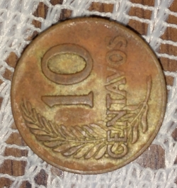 10 Centavos 1958