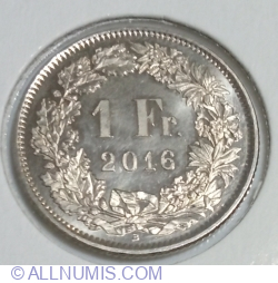 1 Franc 2016