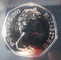 Image #1 of [PROOF] 50 New Pence 1971