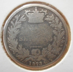 Image #2 of Shilling 1873