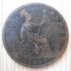 Penny 1892