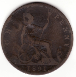 Image #1 of Penny 1891