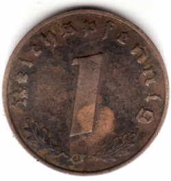 Image #1 of 1 Reichspfennig 1937 J