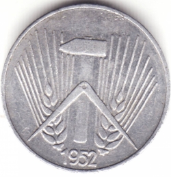 Image #2 of 1 Pfennig 1952 E