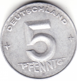 Image #1 of 5 Pfennig 1953 E